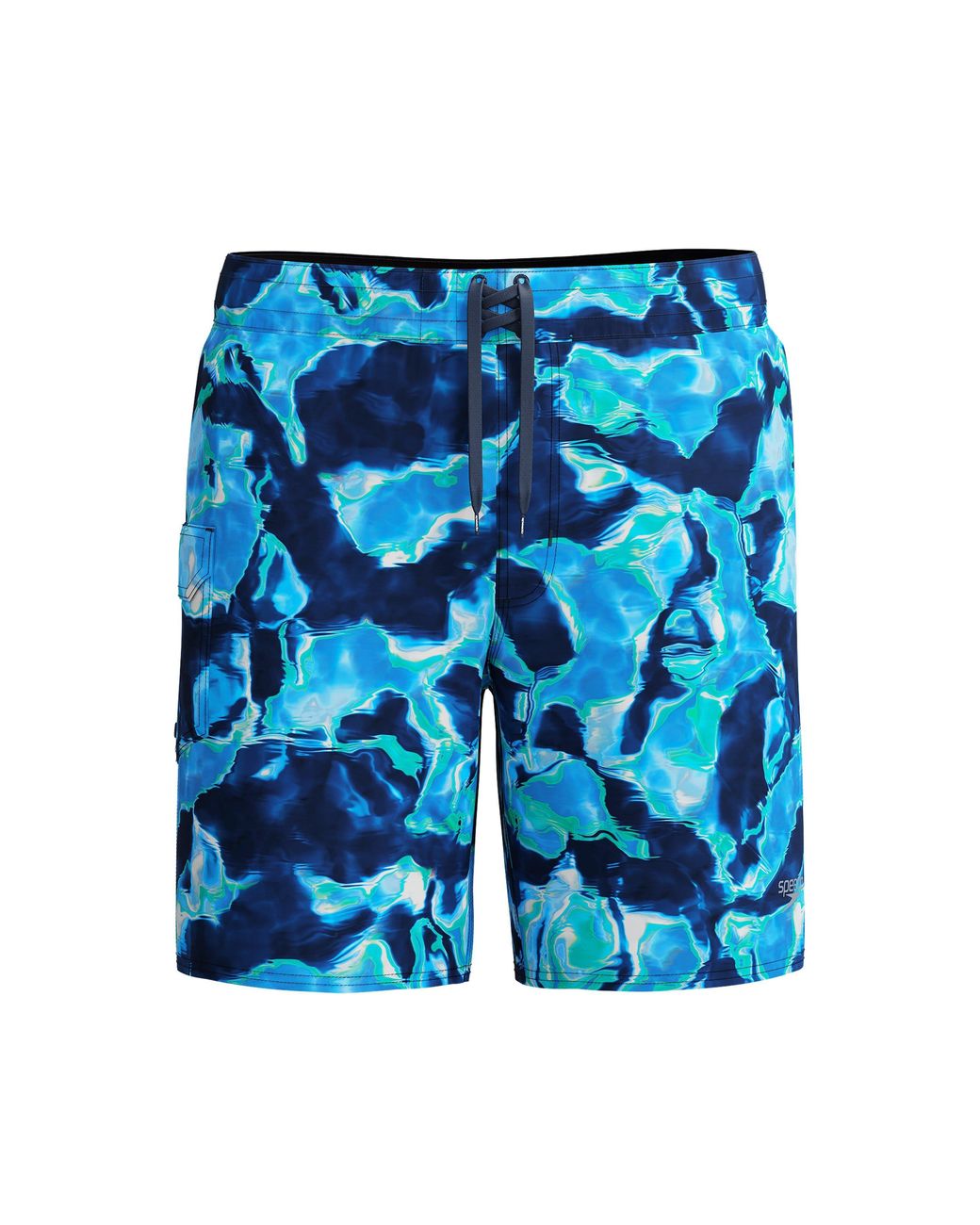 Speedo Blue Lookout Print Swimming Trunks for men