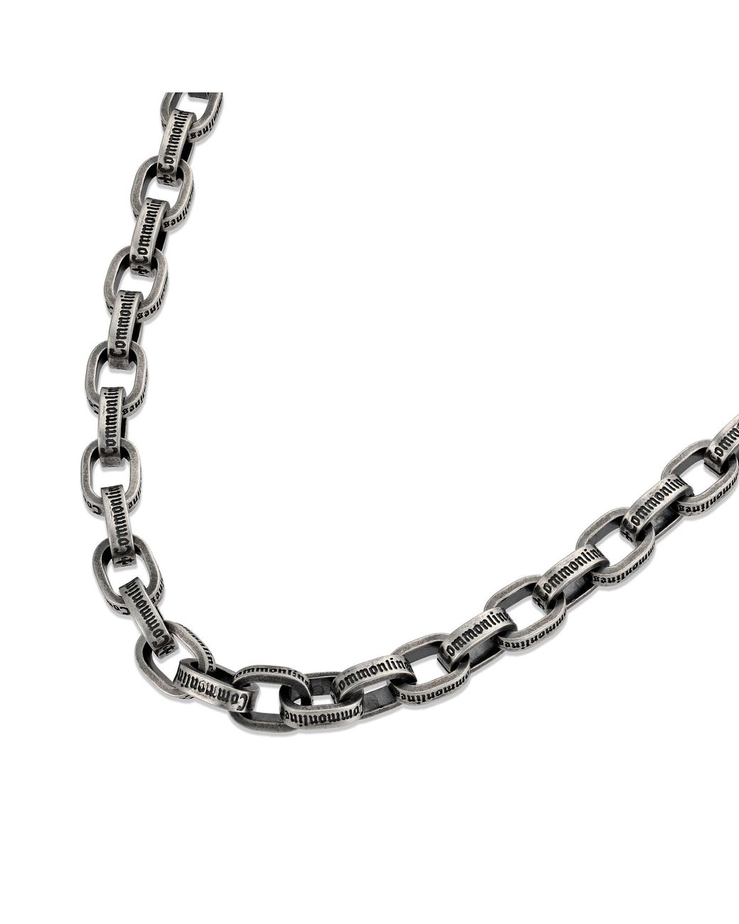 Common Lines Metallic Outlaw Necklace for men