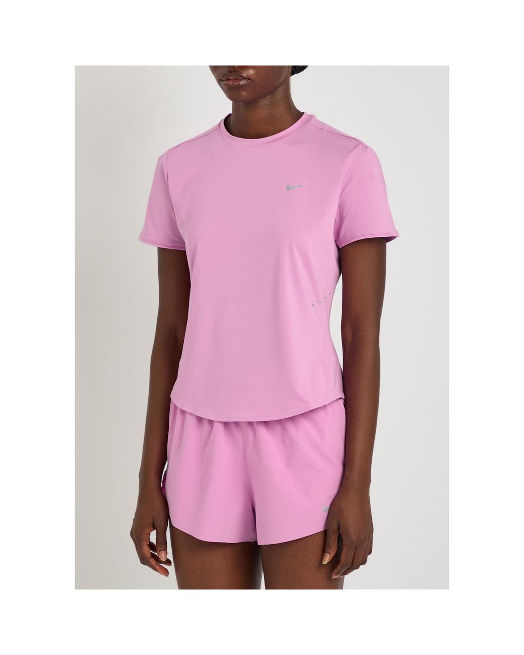 Nike Purple Swift Dri-Fit Short-Sleeve T-Shirt