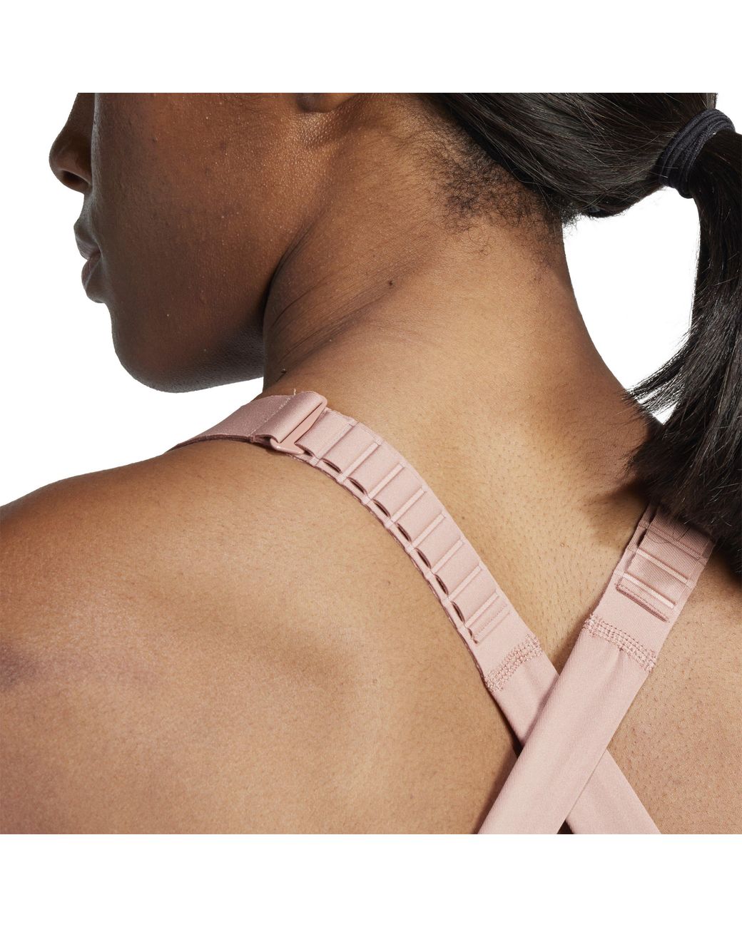 Adidas Pink Fastim High Impact Non Wired Sports Bra