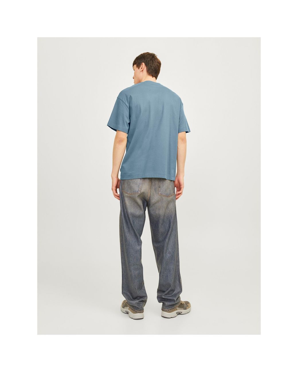Jack & Jones Blue Regular Fit T-Shirt for men