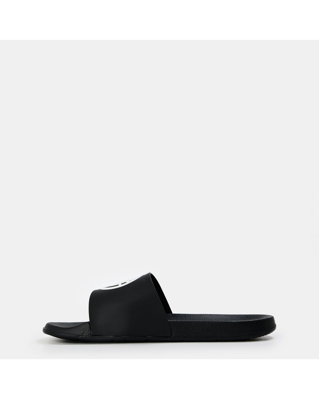 Team Black Adults Pool Sliders