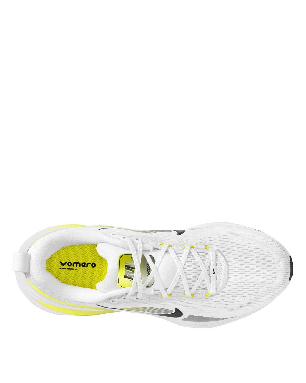 Nike White Vomero 18 Running Shoes for men