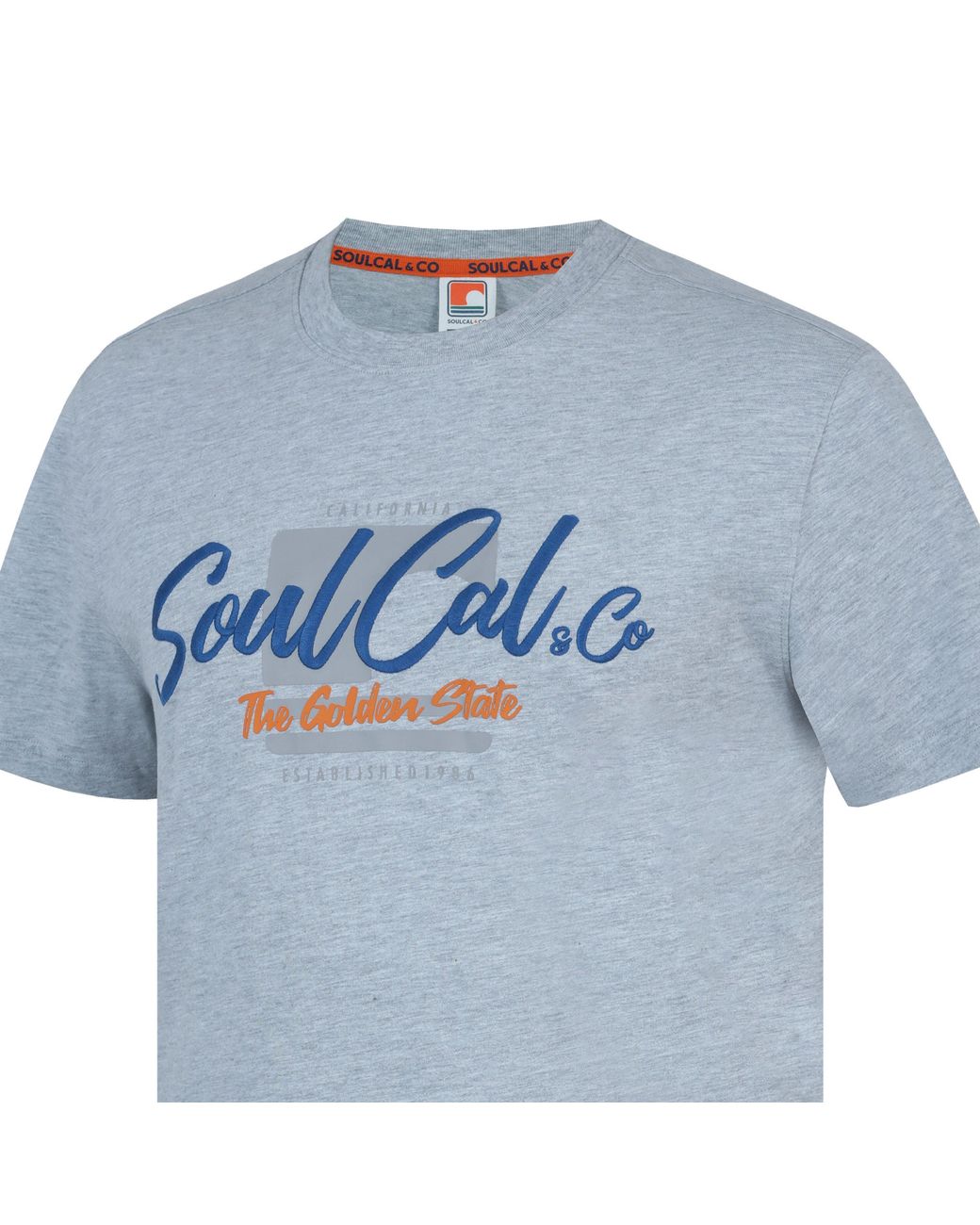 SoulCal & Co California Blue Graphic Print T-Shirt for men