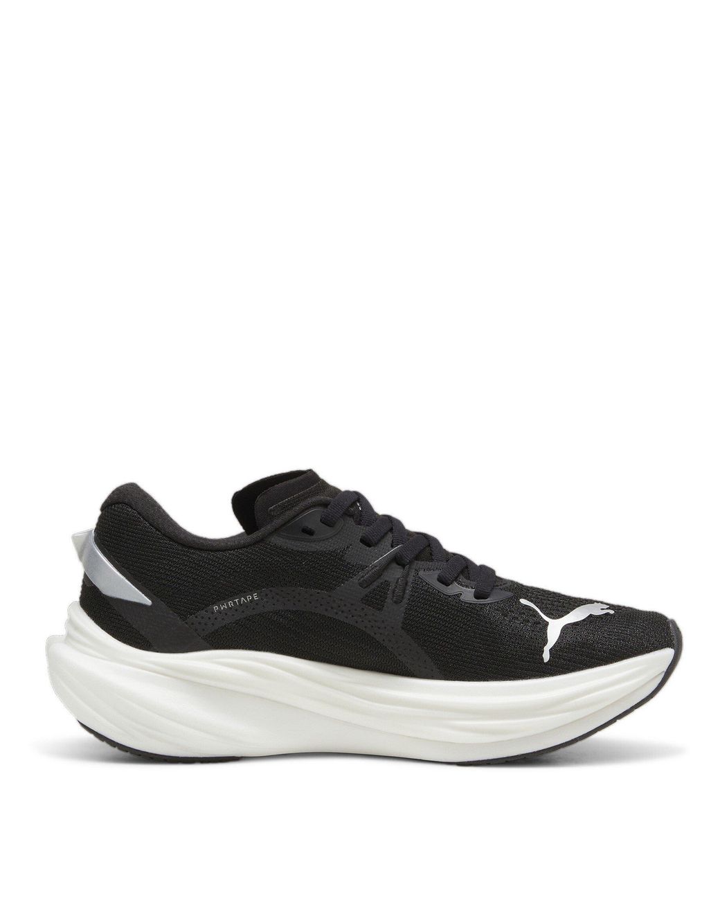 PUMA Black Deviate Nitro 3 Fade Road Running Shoes