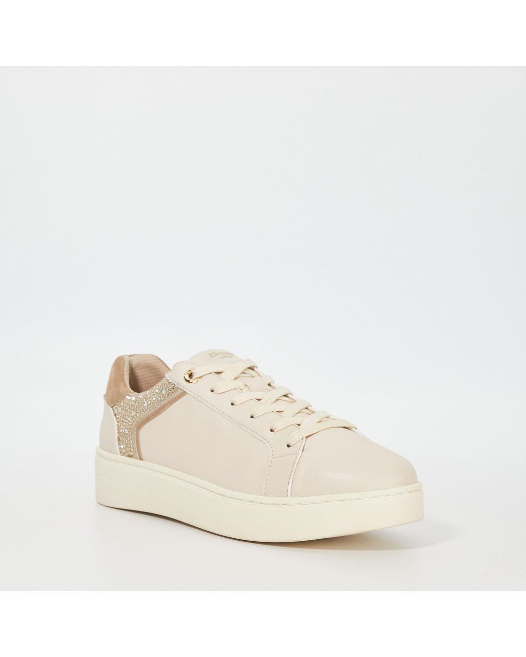Dune Natural Elli Low-Top Trainers