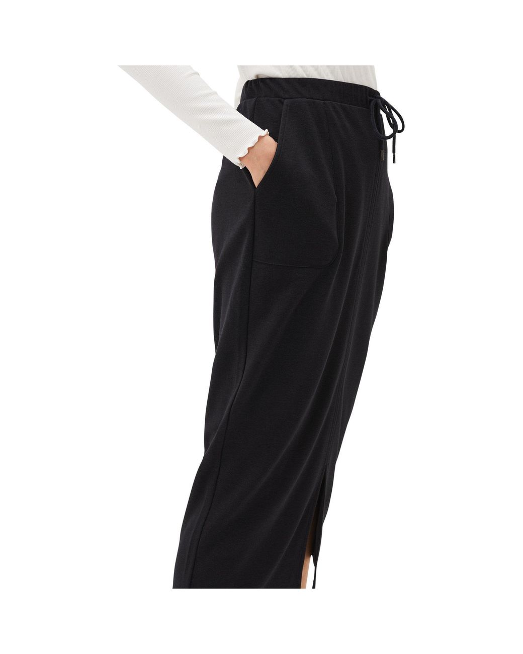 Phase Eight Black Cassie Jersey Skirt