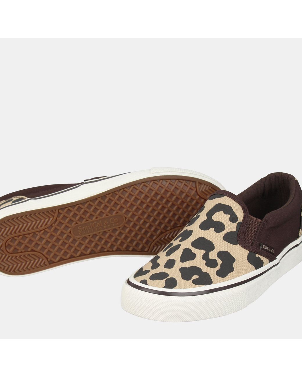 SoulCal & Co California Brown Canvas Slip On