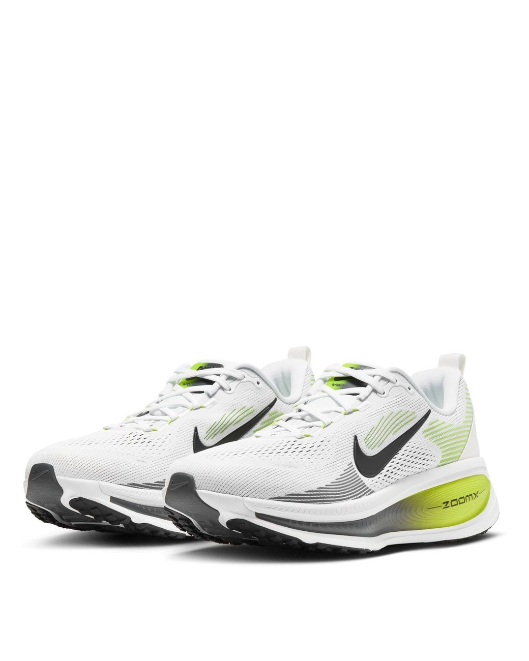 Nike White Vomero 18 Running Shoes for men