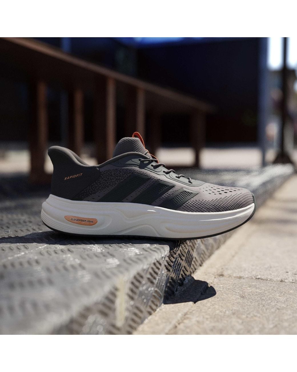 Adidas Brown Cloudfoam Cux for men