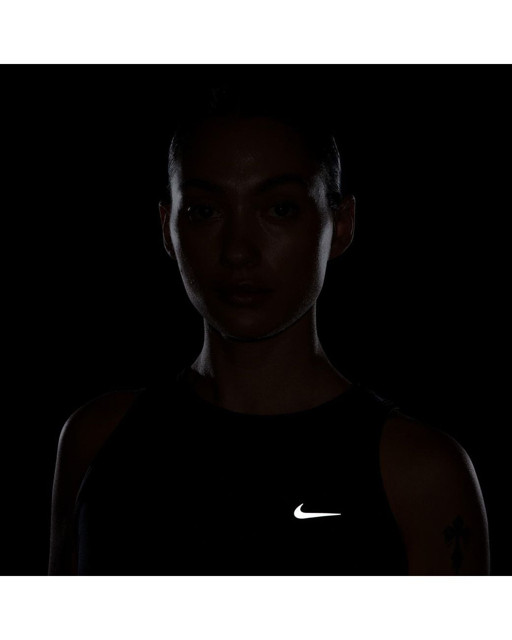 Nike Black Performance Running Vest