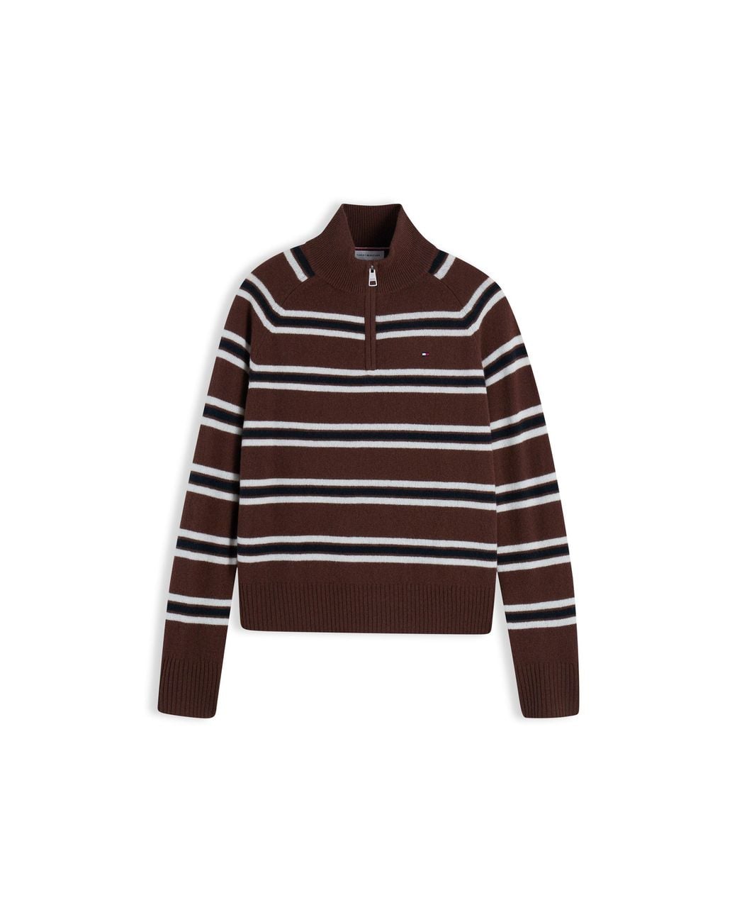 Tommy Hilfiger Black Tommy Wljsy 1/4 Knit Ld64