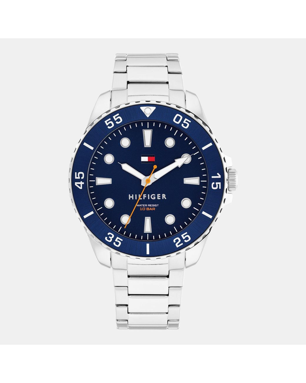 Tommy Hilfiger Stainless Steel Bracelet Watch in Blue for Men | Lyst UK
