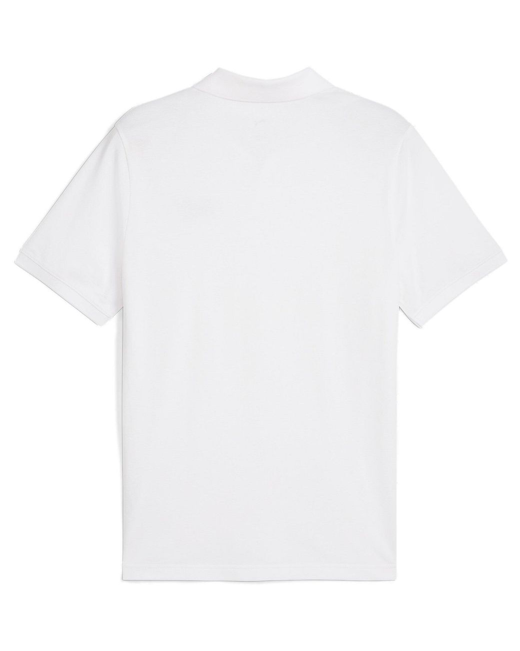 PUMA White No.1 Pique Short-Sleeve Polo Shirt for men