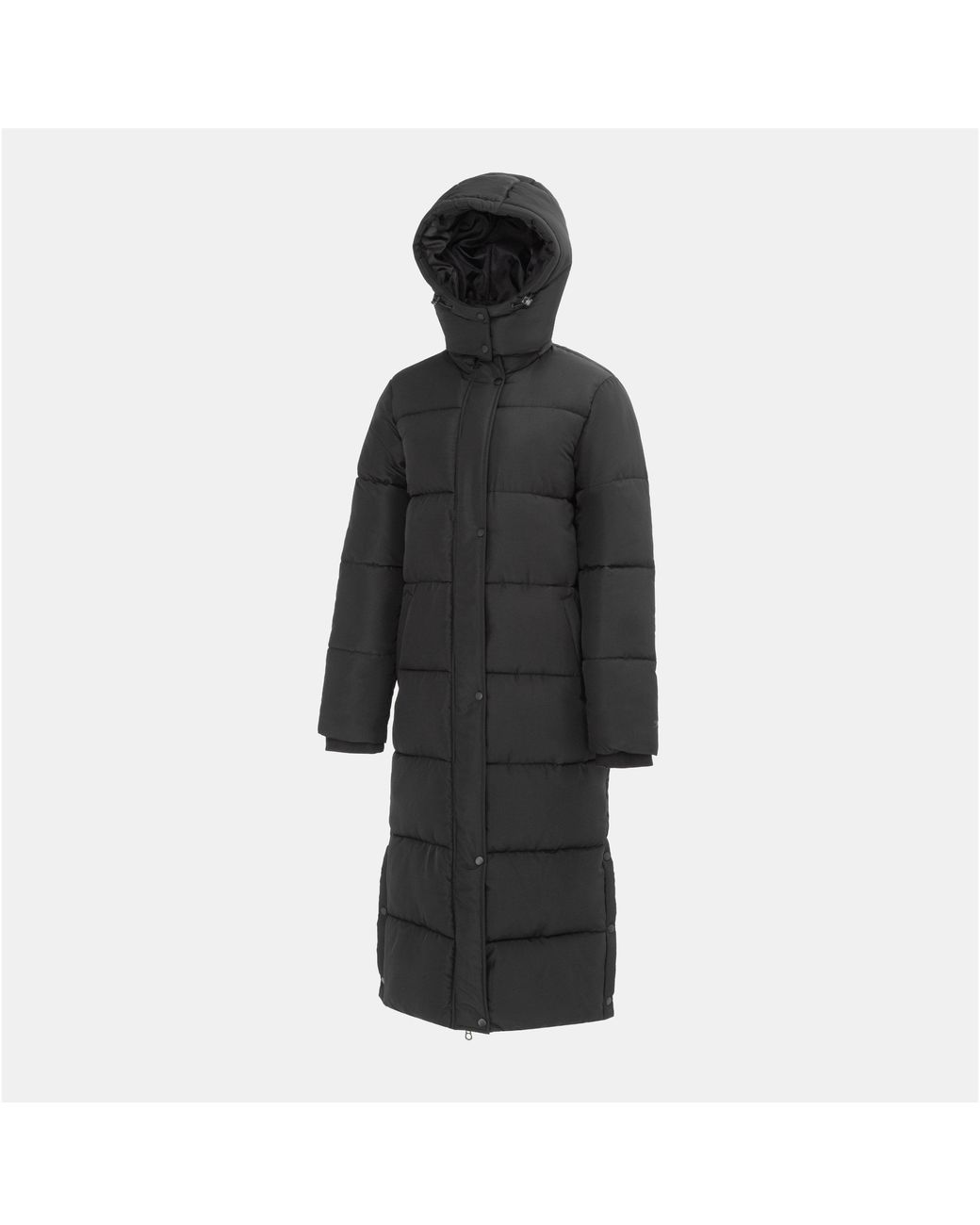 Slazenger 1881 Black Slaz Insulated Water-Resistant Padded Puffer Jacket