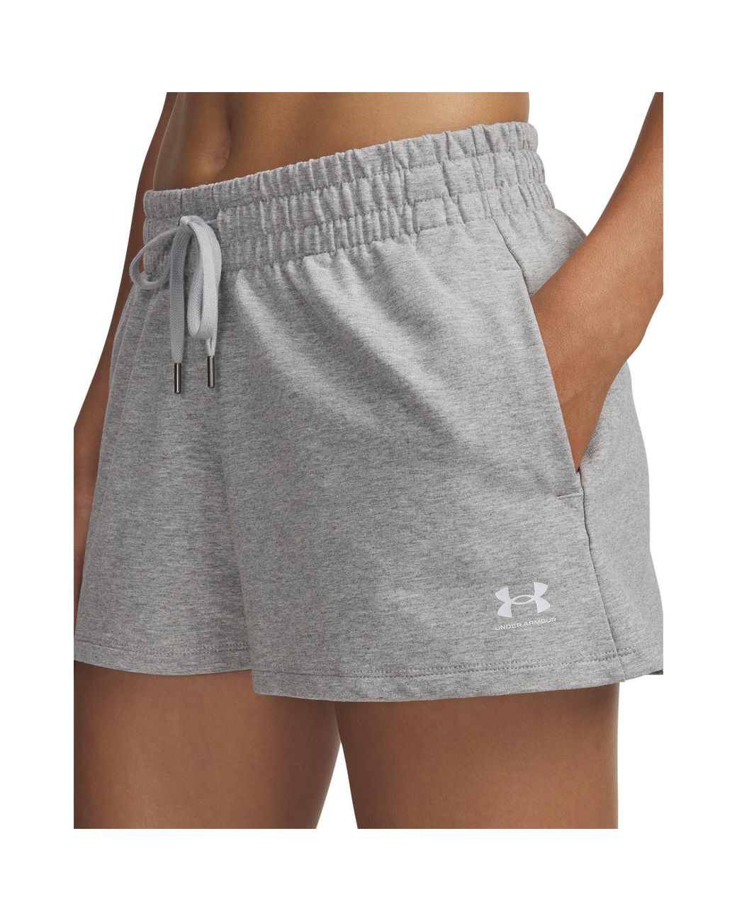 Under Armour Blue Sports Terry Performance Gym Shorts
