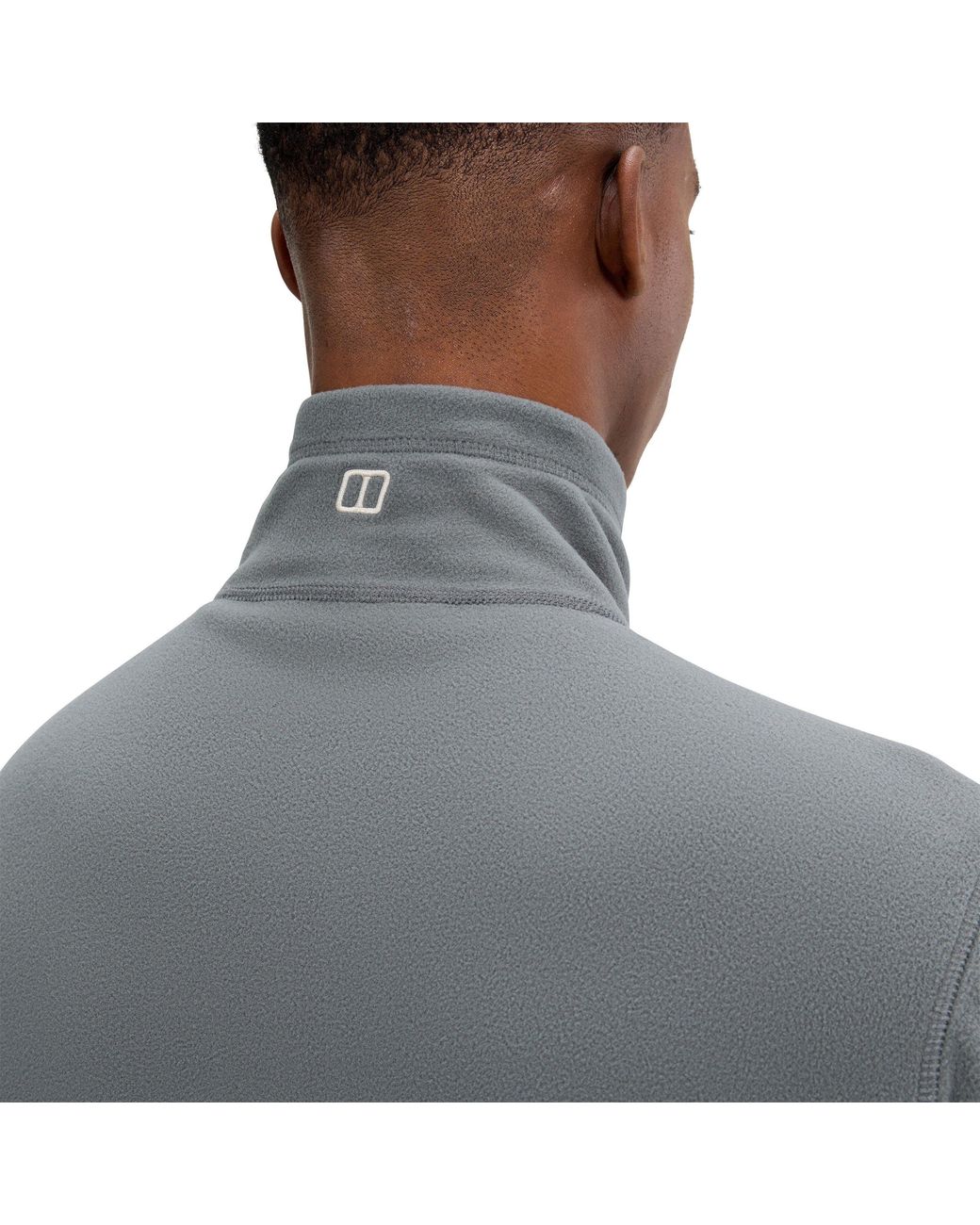 Berghaus Gray Prism Micro Half-Zip Fleece for men
