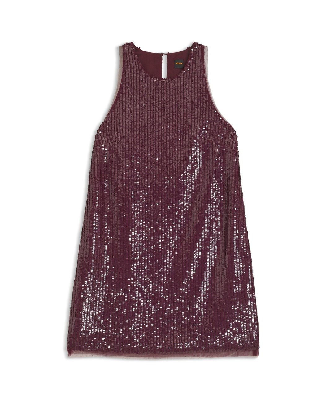 Boss Purple Dycole Dress Ld64