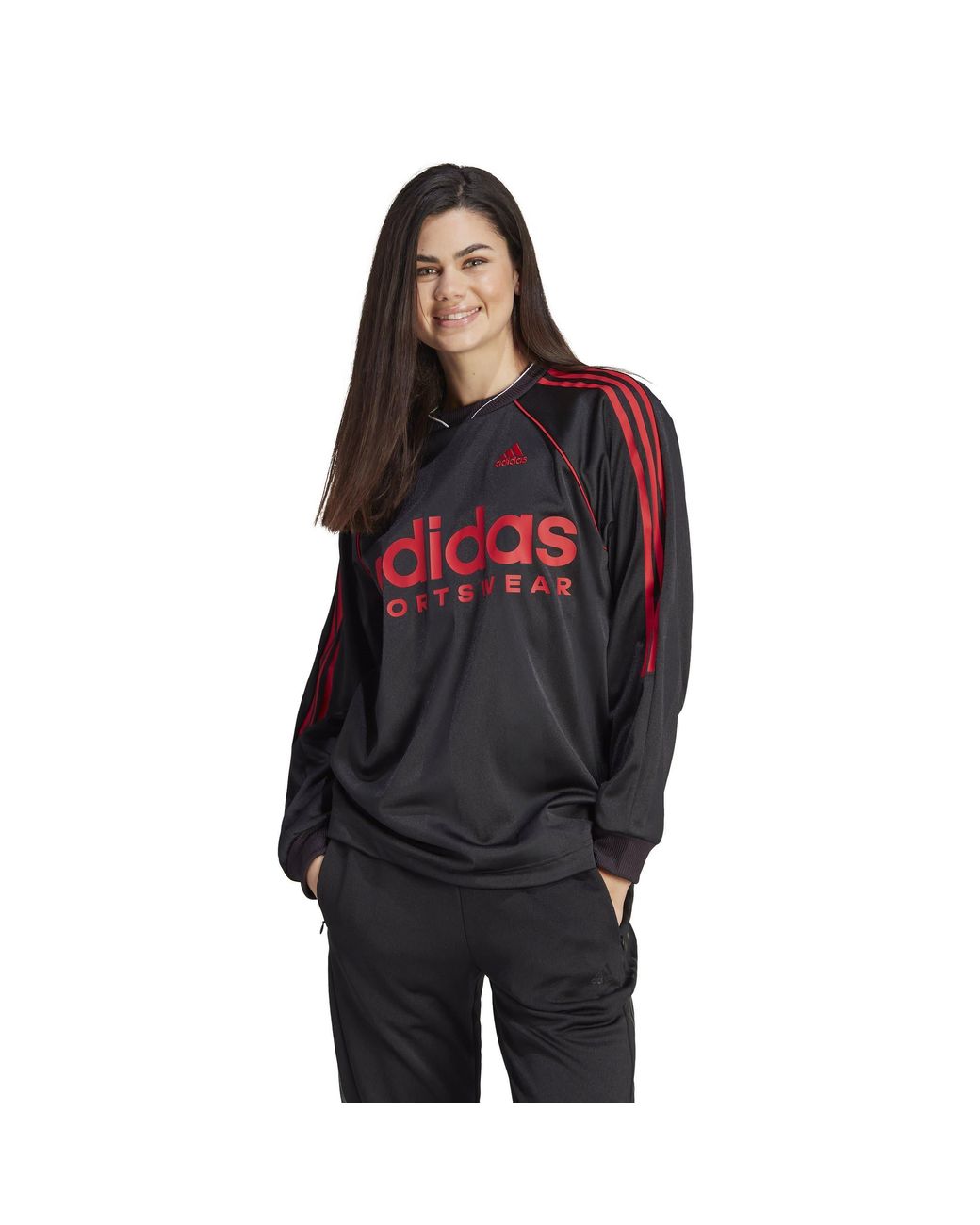 Adidas Black Jacquard Long-Sleeve Jersey