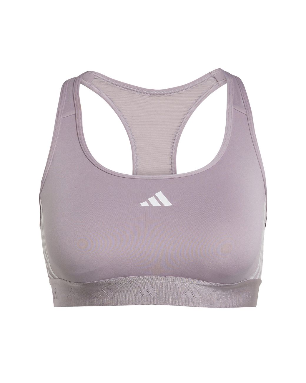Adidas Purple Medium Impact Sports Bra