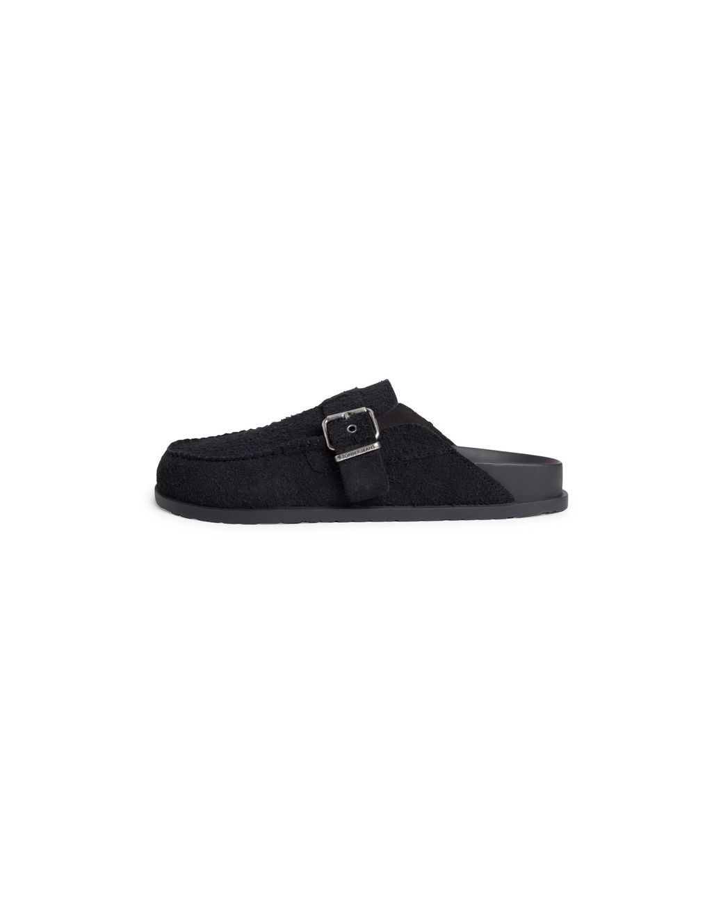 Tommy Hilfiger Black Flat Mules for men
