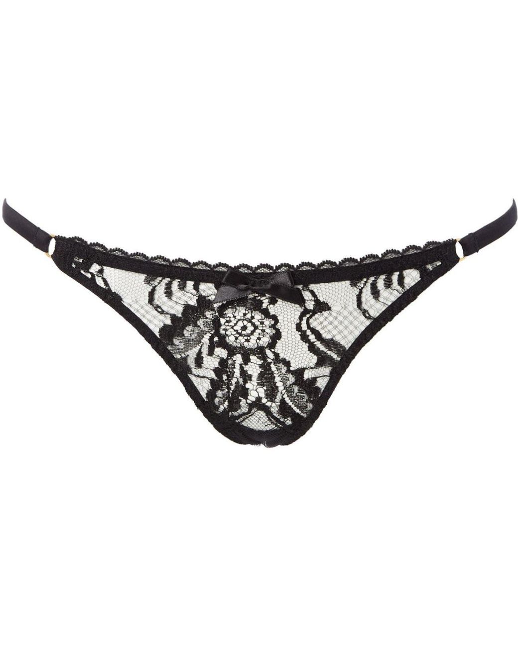 Agent Provocateur Black Kendall Thong Brief