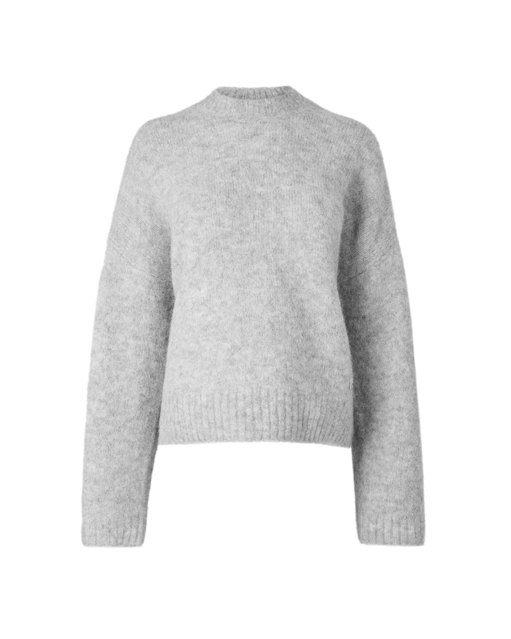 WRSTBHVR Gray Crew Neck Jumper