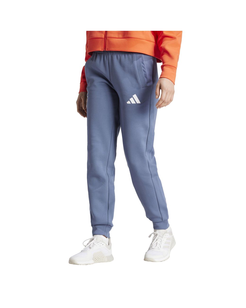 Adidas Blue Fi Reg Pnt Tracksuit Bottom