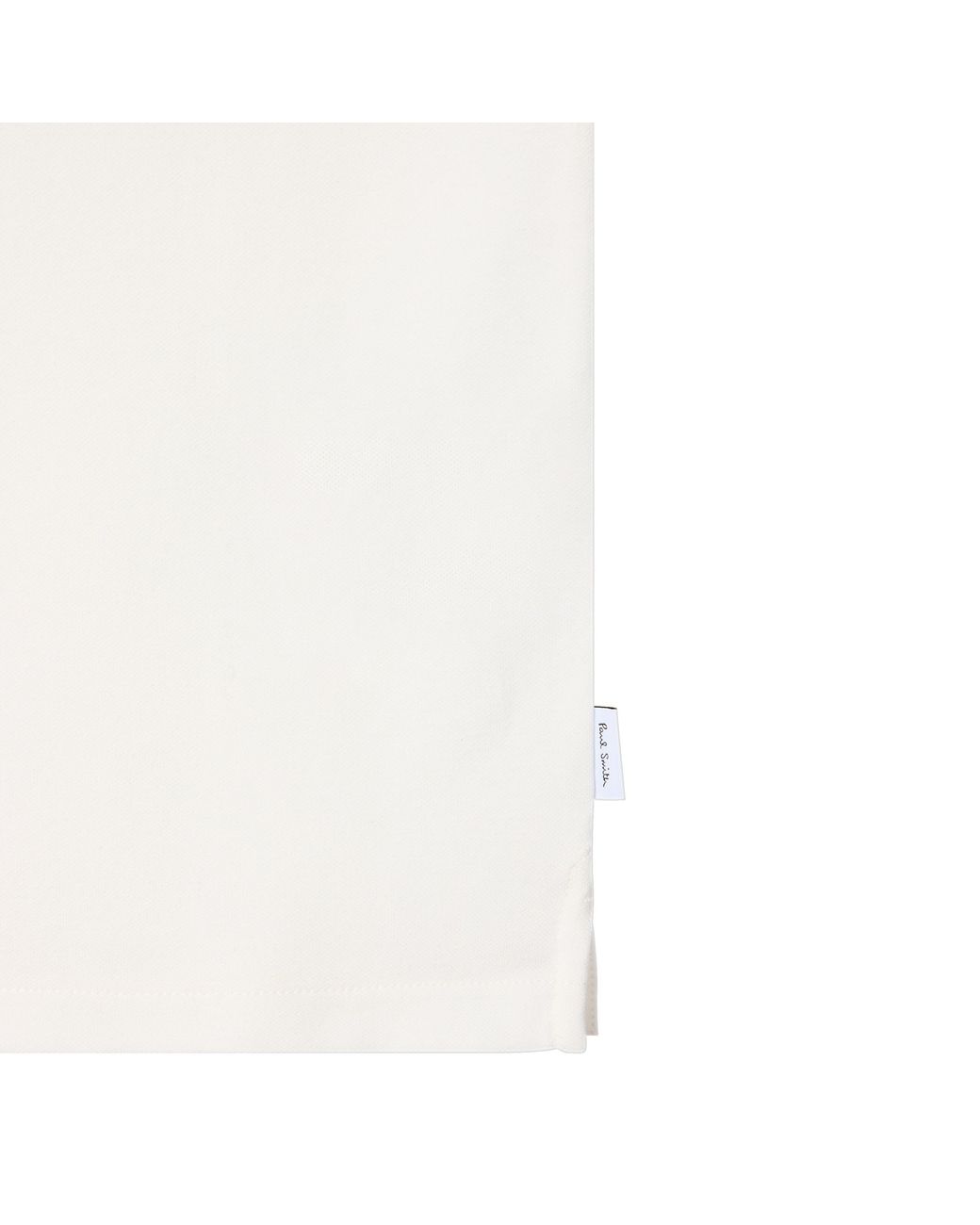 Paul Smith White Zipped Short Sleeve Polo Shirt for men