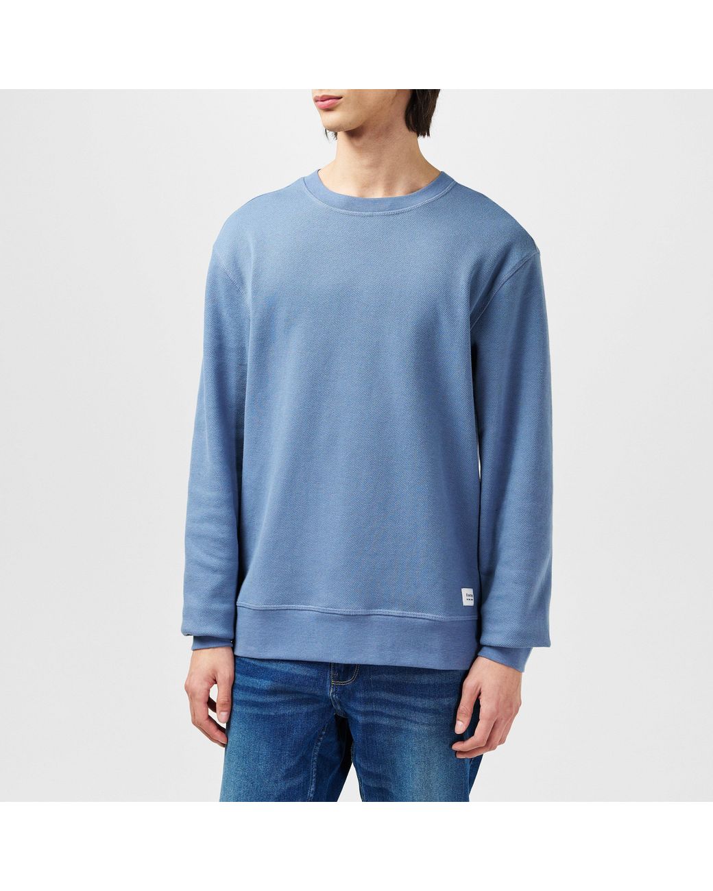 Firetrap Blue Long-Sleeve T-Shirt for men