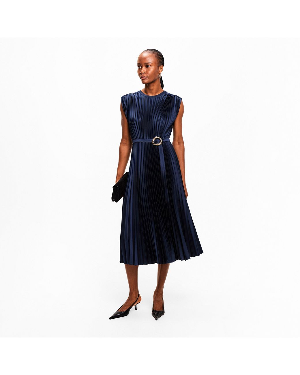 Joseph Blue Volta A Line Dress