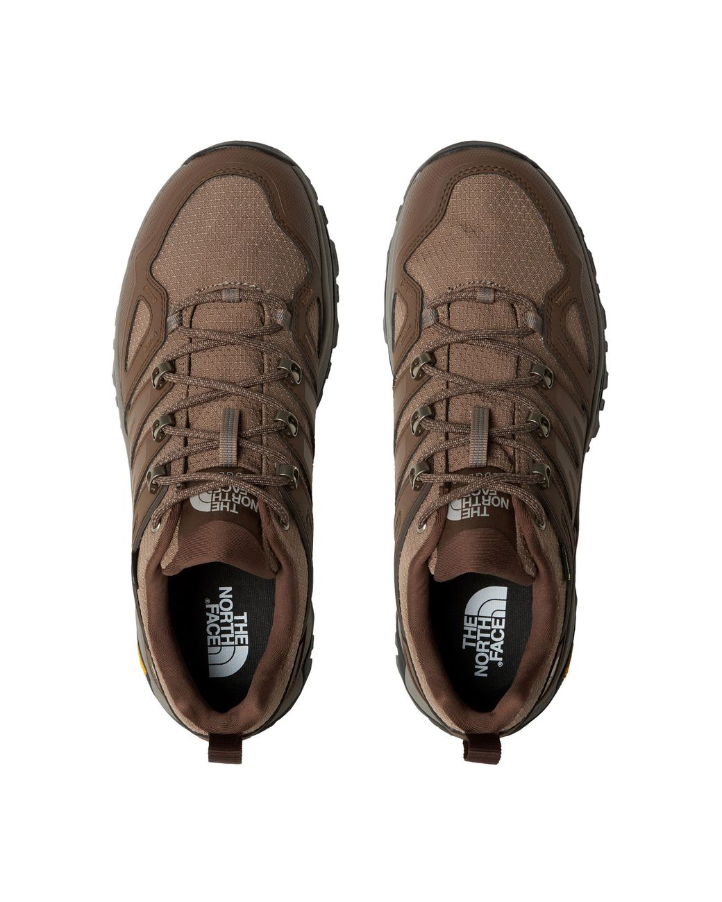 The North Face Brown Hedgehog Gore-Tex Hiking Shoes for men