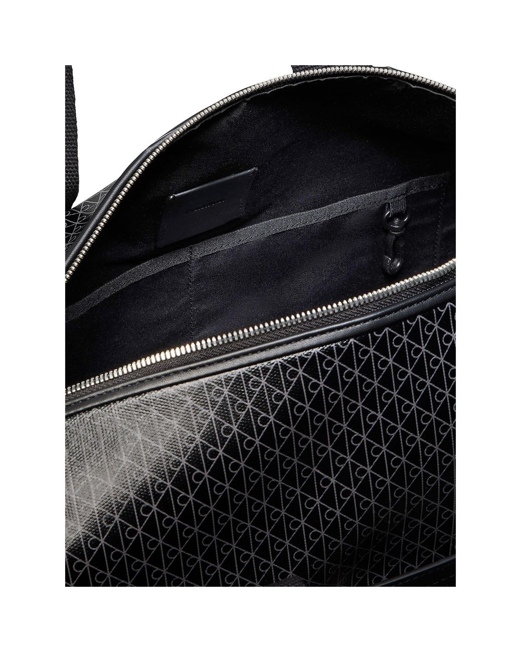 Calvin Klein Black Emblem Duffle Bag for men