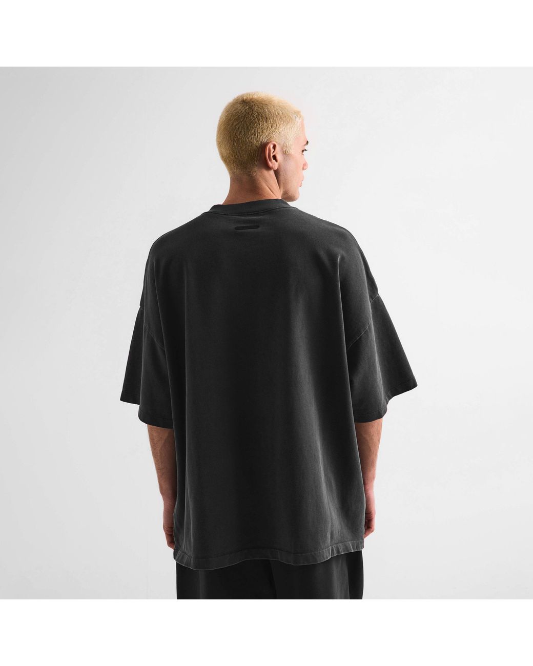 Fear Of God Blue Oversized T-Shirt for men