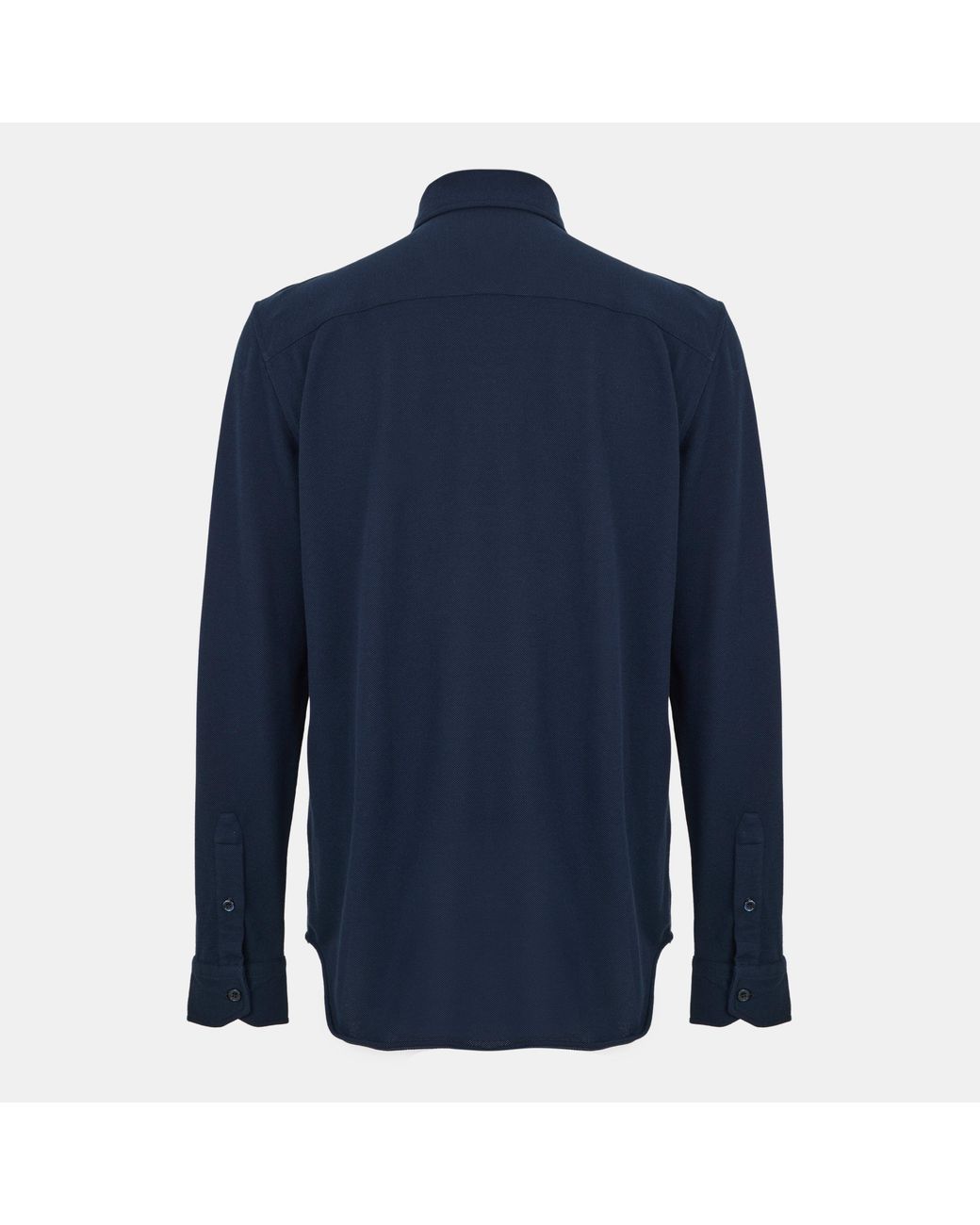 Brioni Blue Capri Tailored Fit Short Sleeve Polo Shirt for men