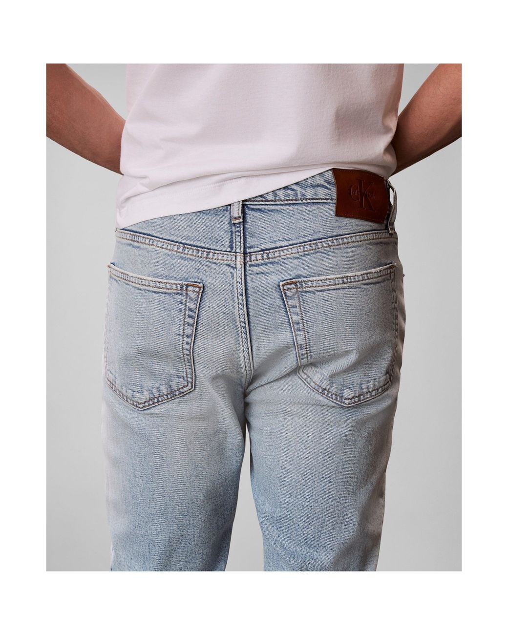 Calvin Klein Blue Slim Fit Jeans for men
