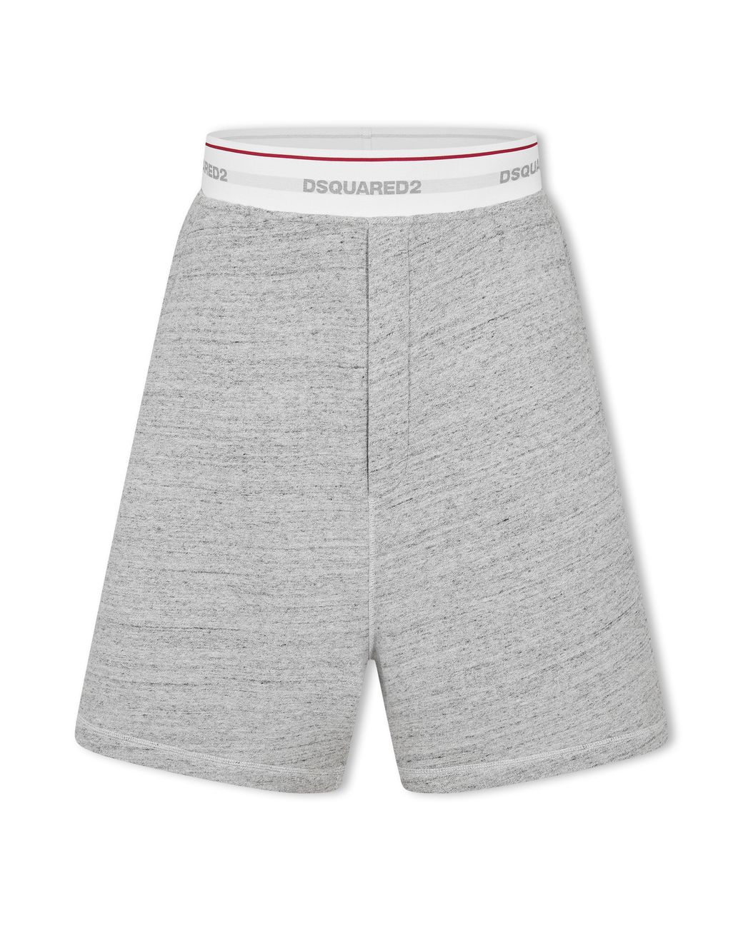 DSquared² Gray Fleece Jogger Shorts for men