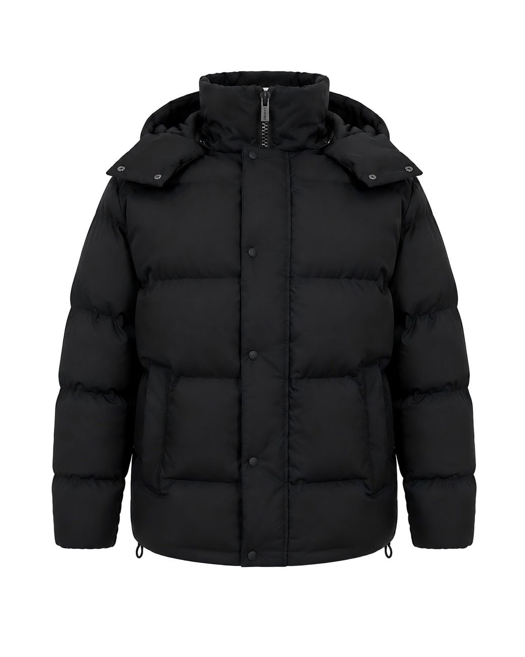 Firetrap Black Firertrap Bubble Jacket for men