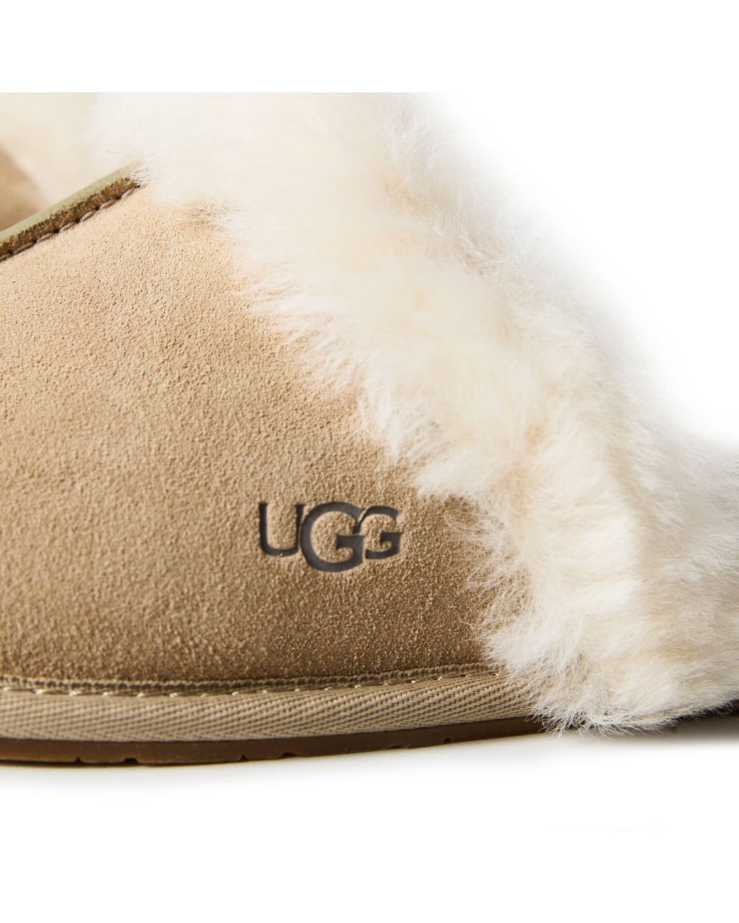 Ugg Natural Scuffette Ii Mule Slippers