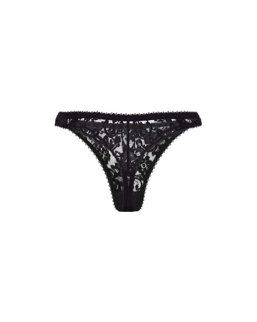 Agent Provocateur Black Jewlie Thong