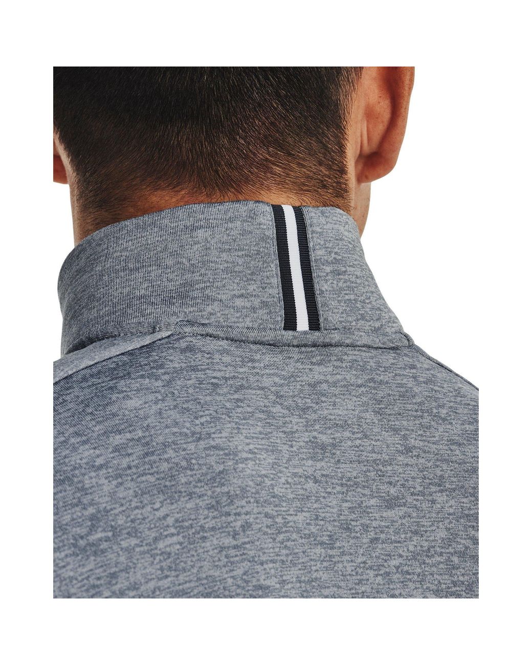 Under Armour Gray Match Play ¼ Zip for men