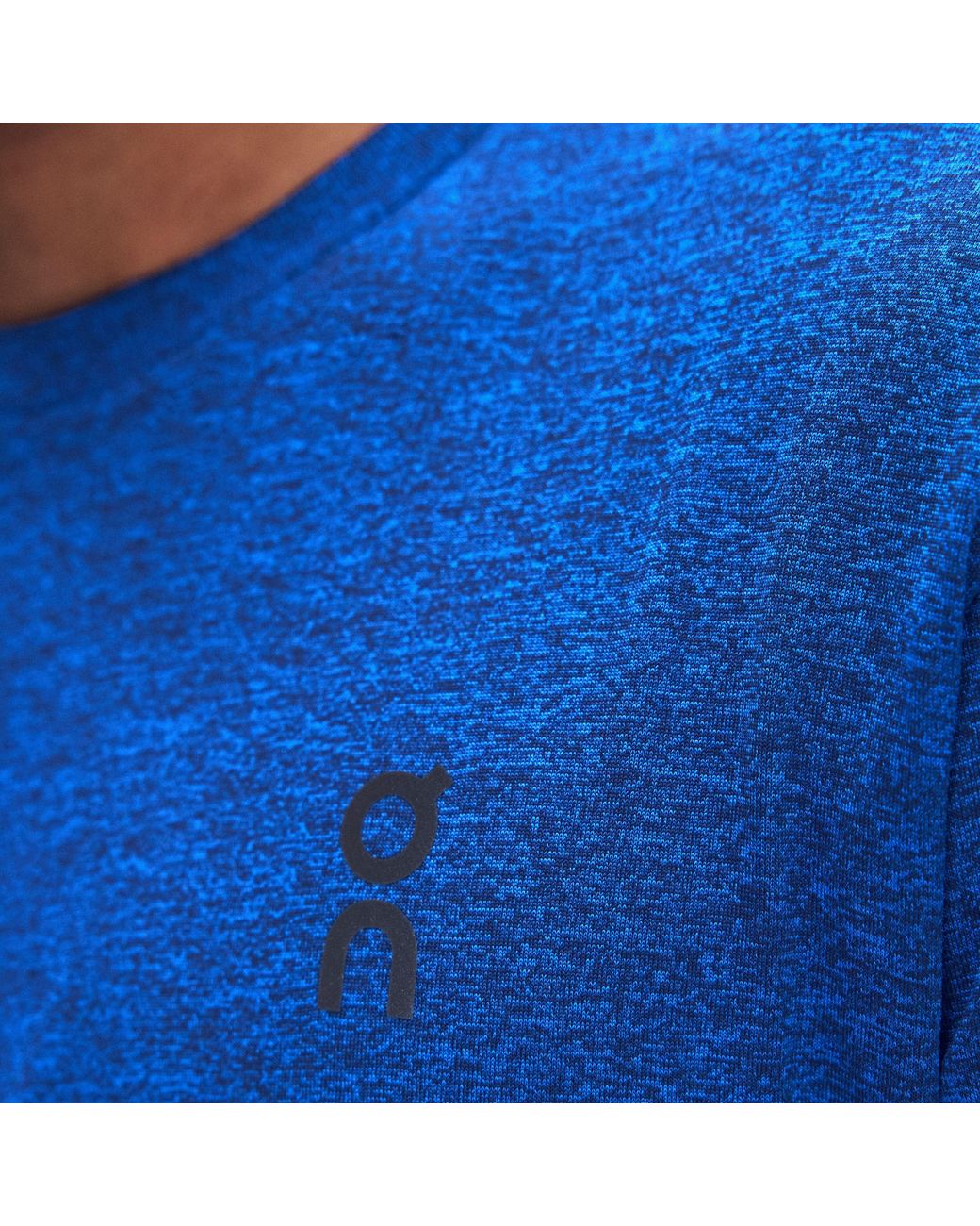 On Shoes Blue Train-T Flex Short-Sleeve Performance T-Shirt for men