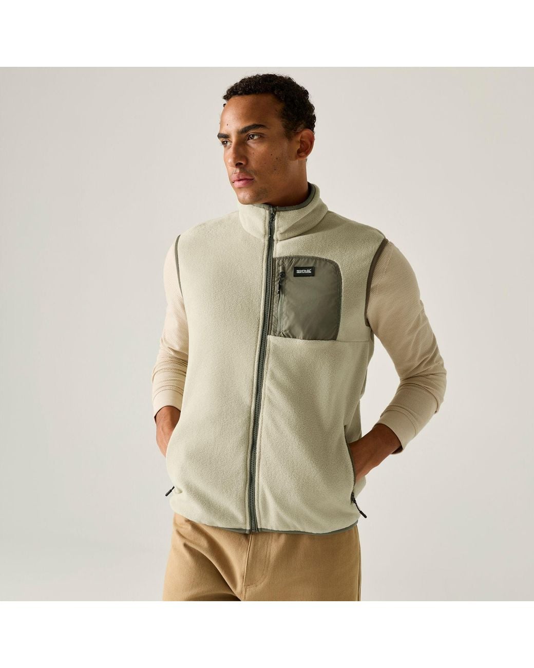 Regatta Green Frankie Fleece Gilet for men