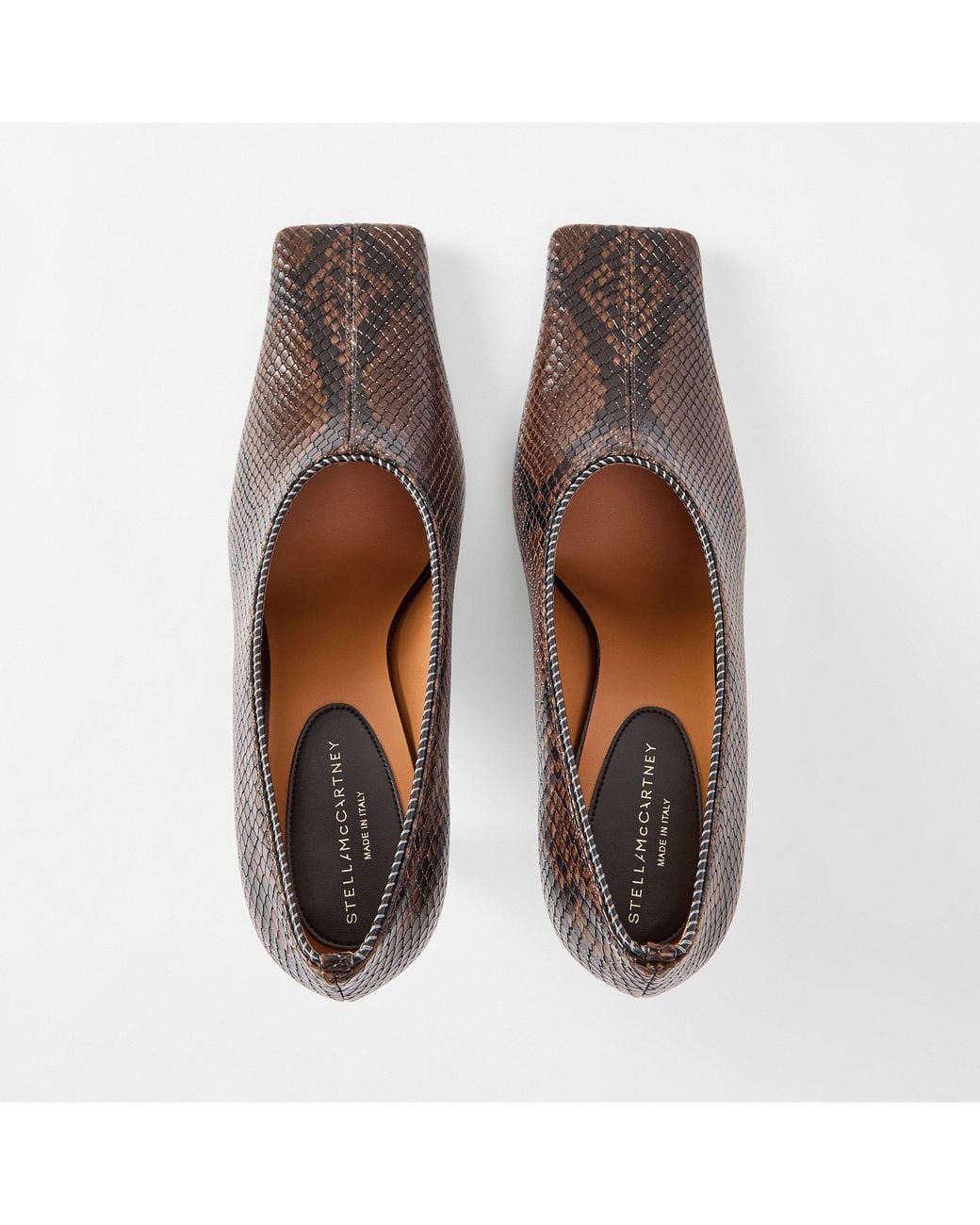 Stella McCartney Brown Stiletto Court Shoes