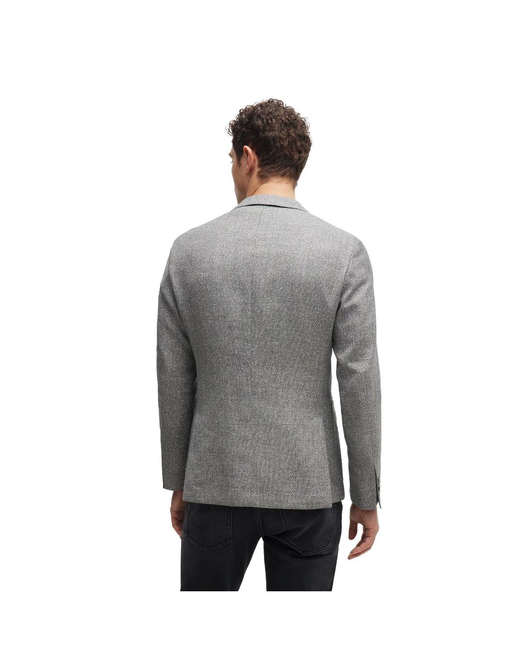 Boss Gray C Hanry Formal Jacket for men