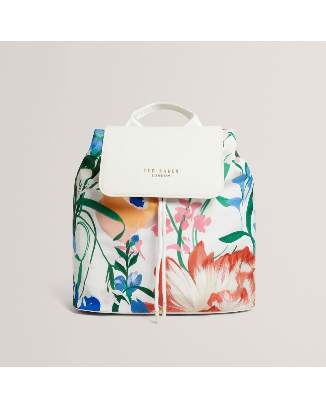 Ted Baker Blue Ted Print Rucksack