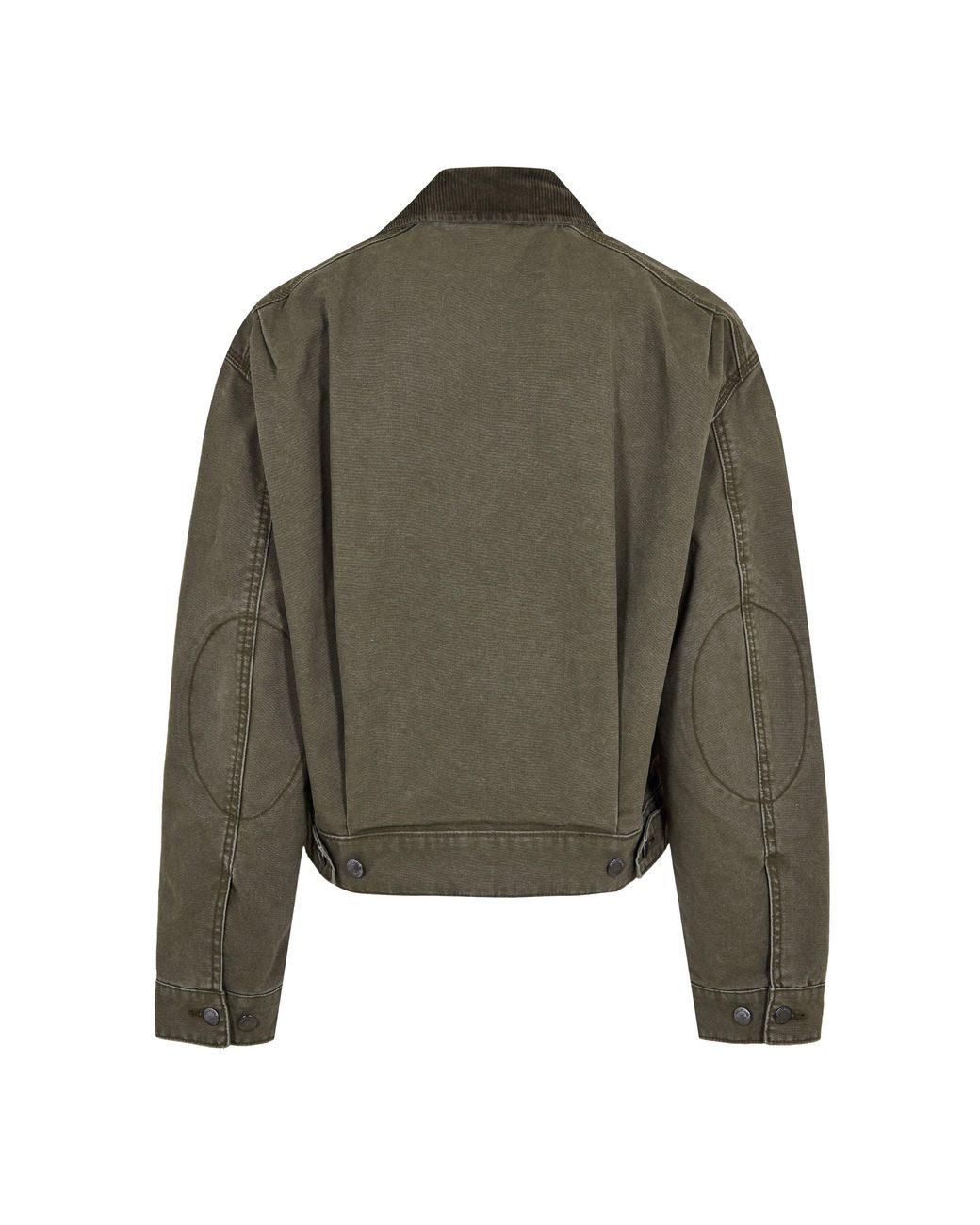 Timberland Green Washed Canvas Softshell Jacket
