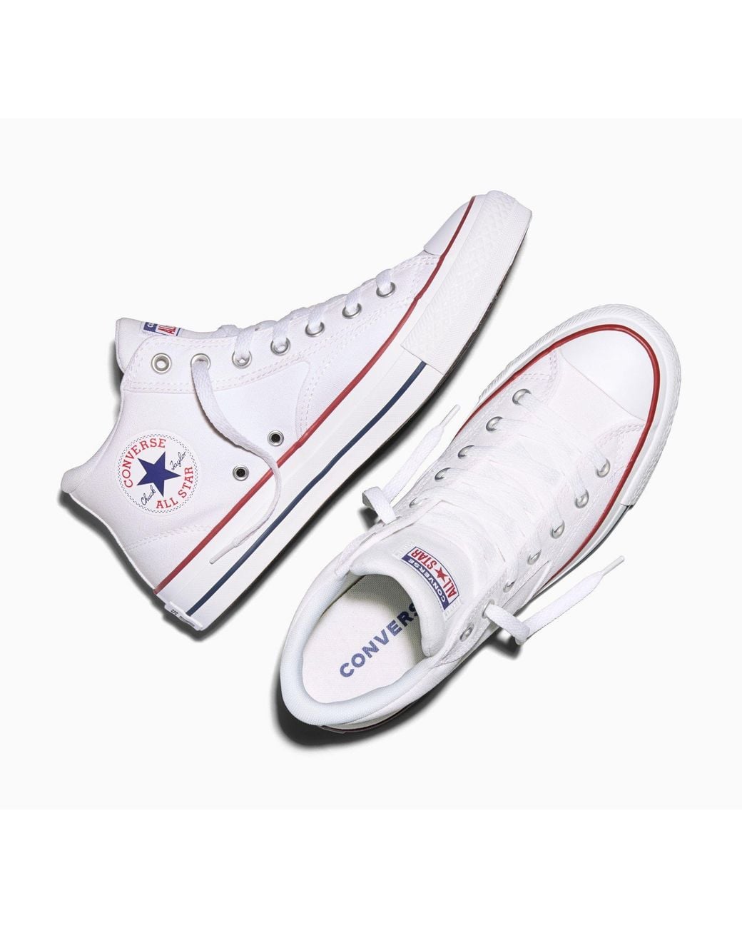 Converse White Canvas High-Top Trainers