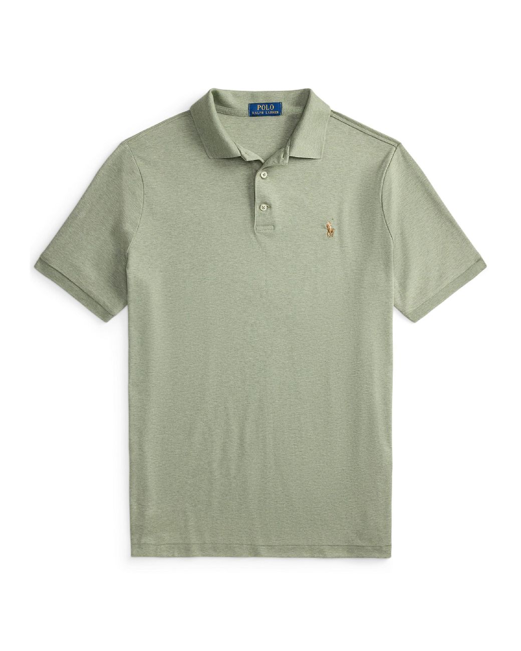 Polo Ralph Lauren Green Slim Fit Short Sleeve Polo Shirt for men