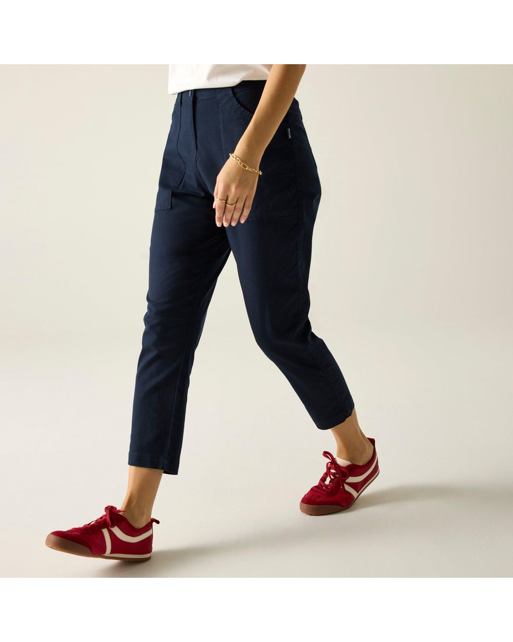 Regatta Blue Shorebella Capri Trousers